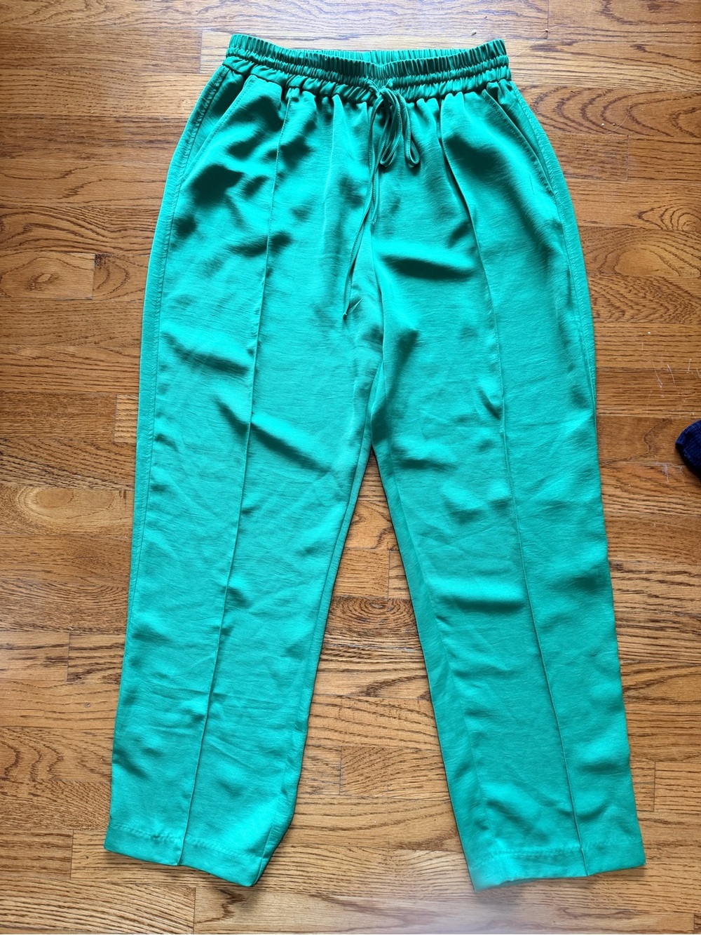 Men's Green Drawstring Pants